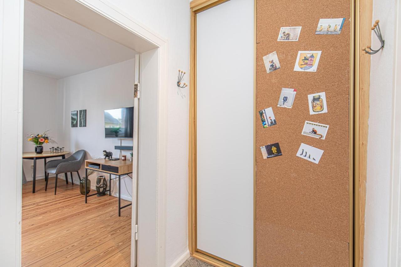 Fewo1846 - Kommood - Zentral Gelegenes Studio-Apartment Mit Balkon Im Hochparterre 弗伦斯堡 外观 照片
