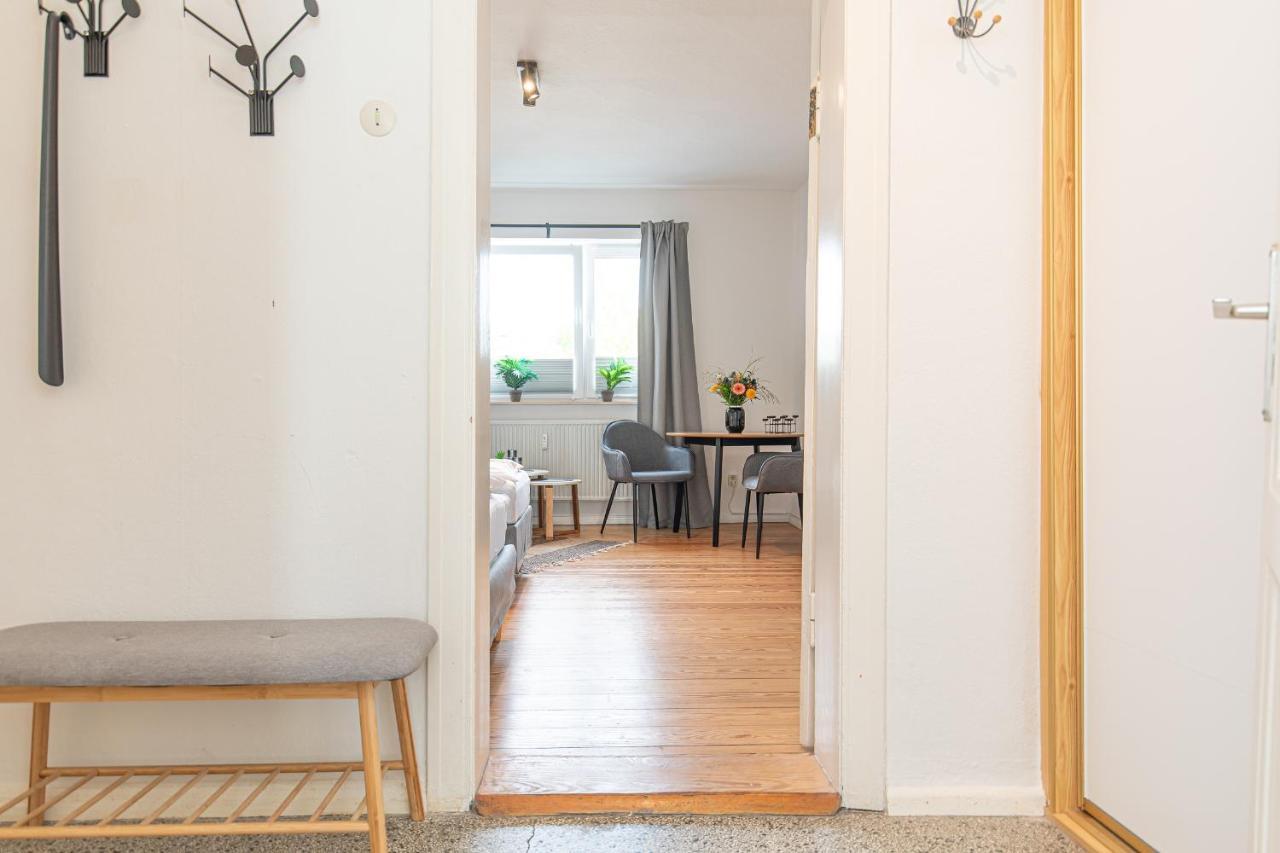 Fewo1846 - Kommood - Zentral Gelegenes Studio-Apartment Mit Balkon Im Hochparterre 弗伦斯堡 外观 照片